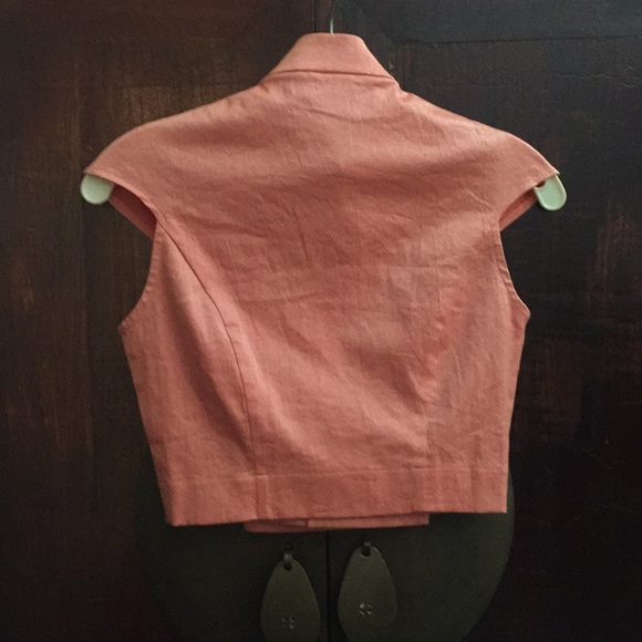 1995 Vintage Chinese Style Peach Top - Picture 3 of 6